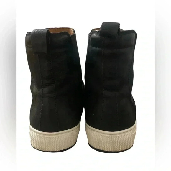 Taft Leather pull on high top sneakers - Picture 2 of 6
